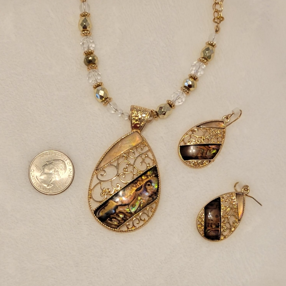 Necklace and Earrings Set